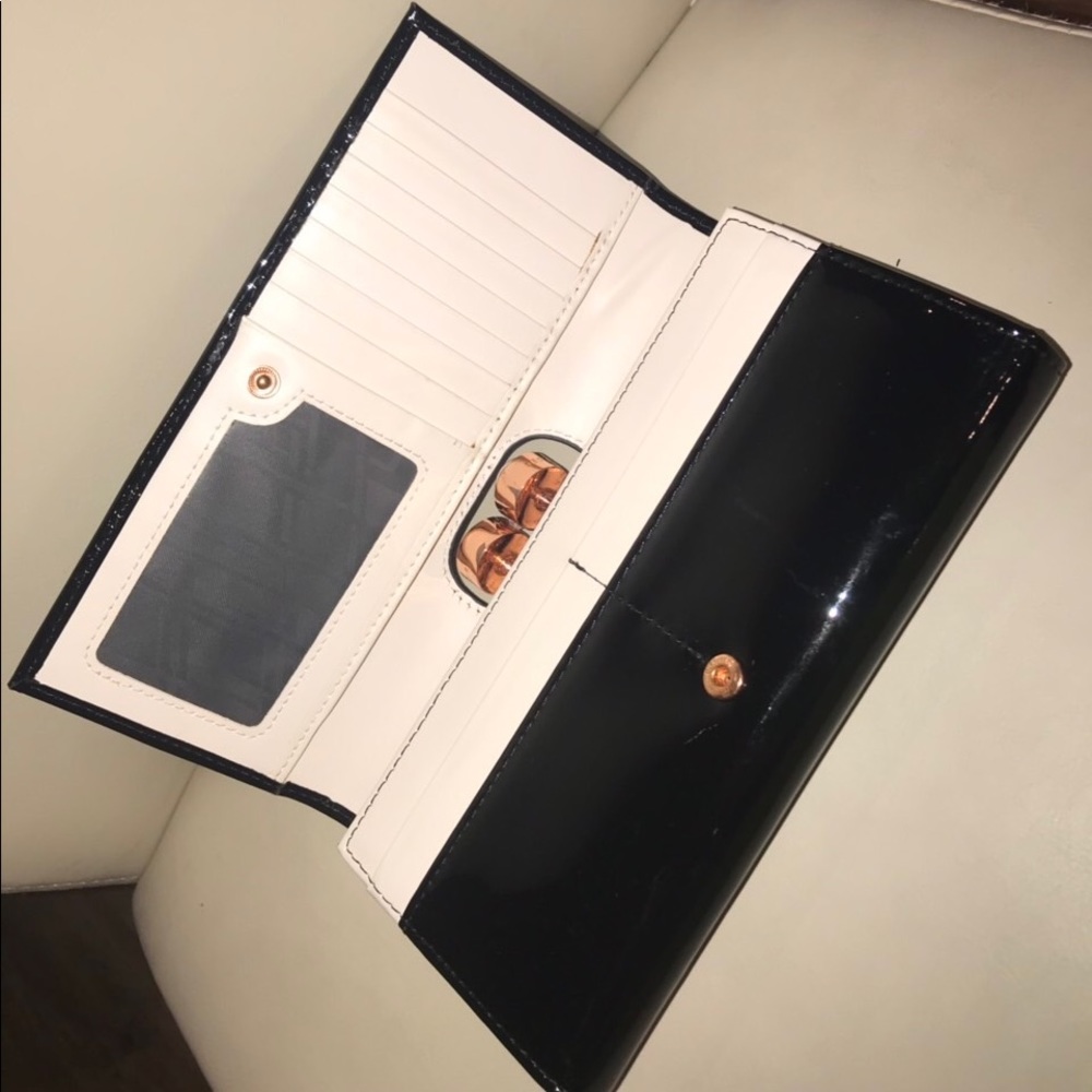 Ted Baker patent leather wallet